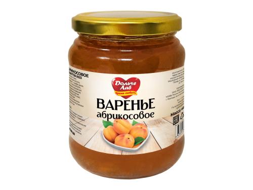 Варенье Абрикосовое Дольче Лав 520 г